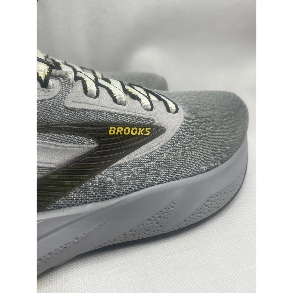 Brooks Adrenaline GTS 24 Run Sneakers Mens Size US 7.5 D Alloy White Gold Shoes